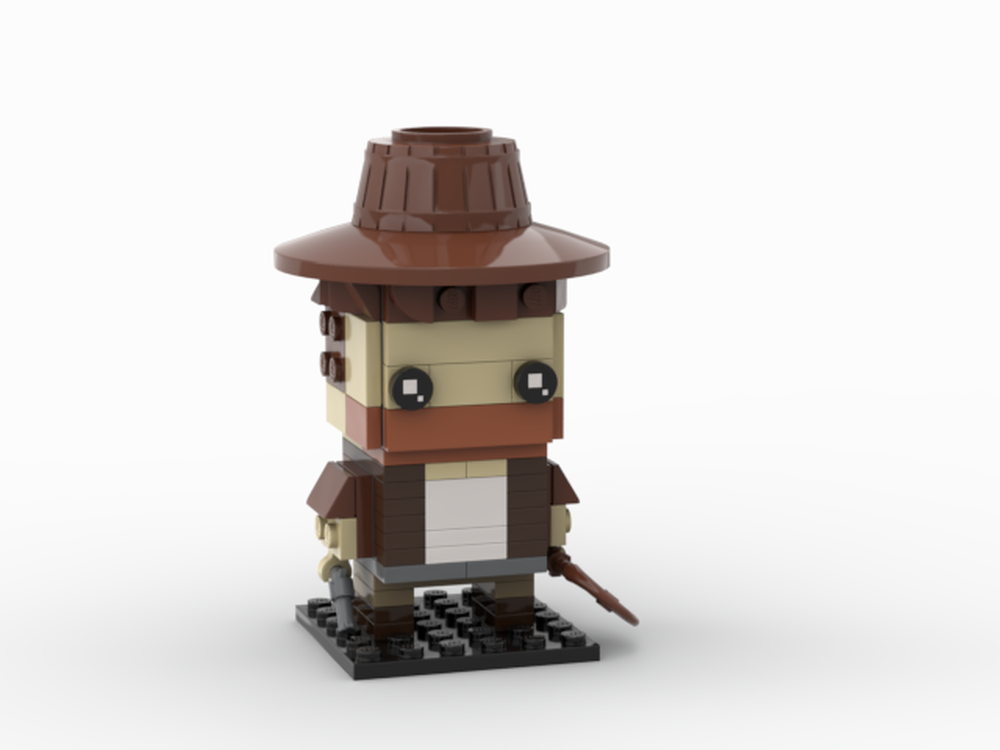Lego Brickhead Indiana Jones