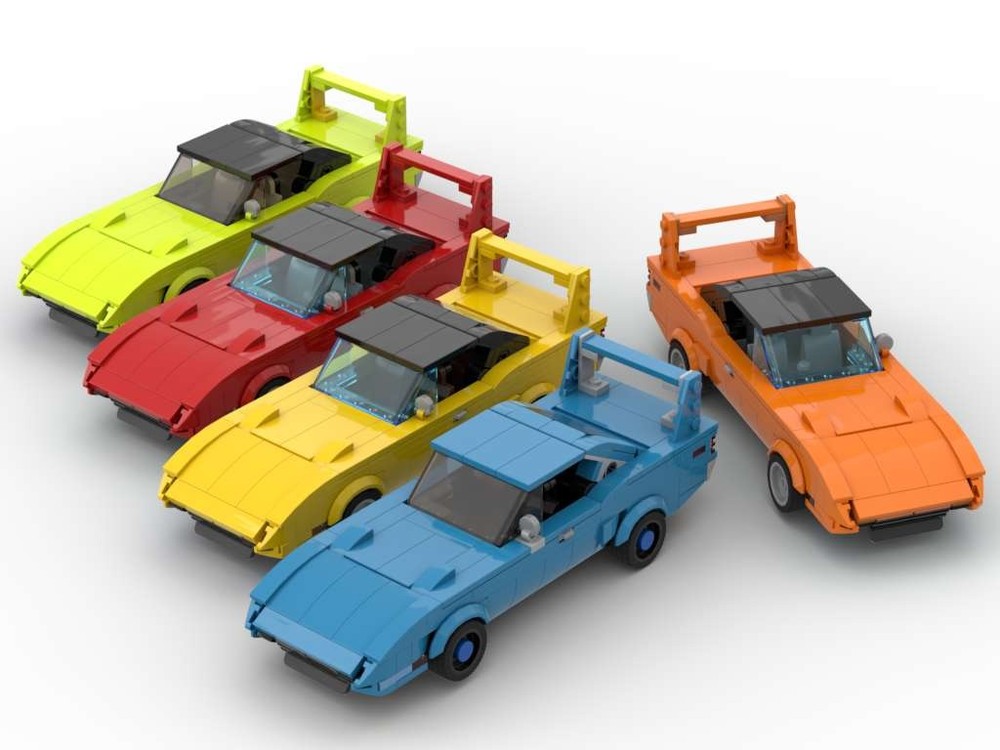 Lego Founder's Rock Superbird - Set of Five Colors - 8 Stud