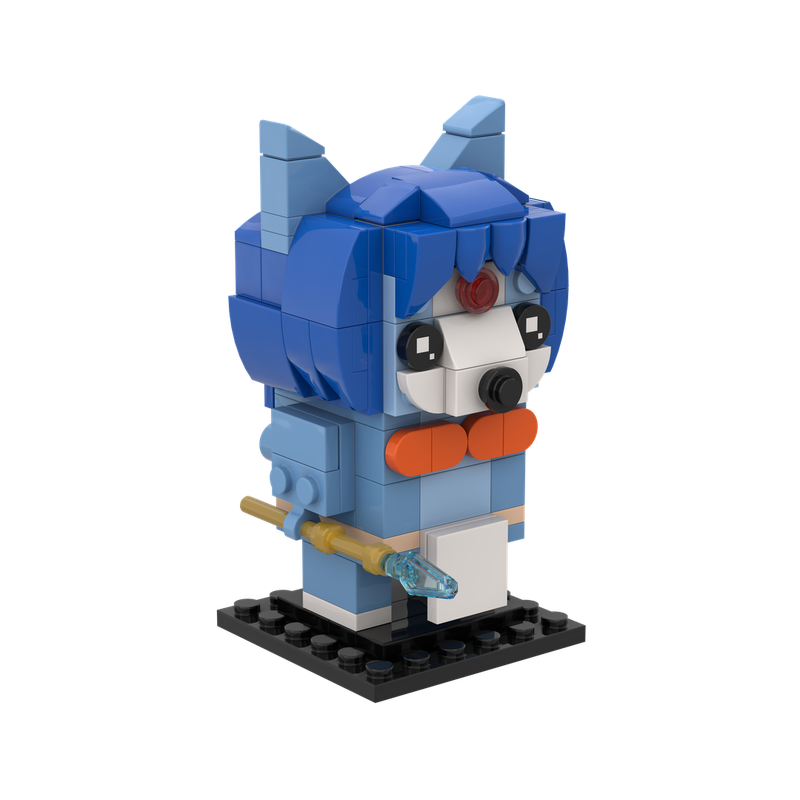 Lego Krystal from Starfox adventures