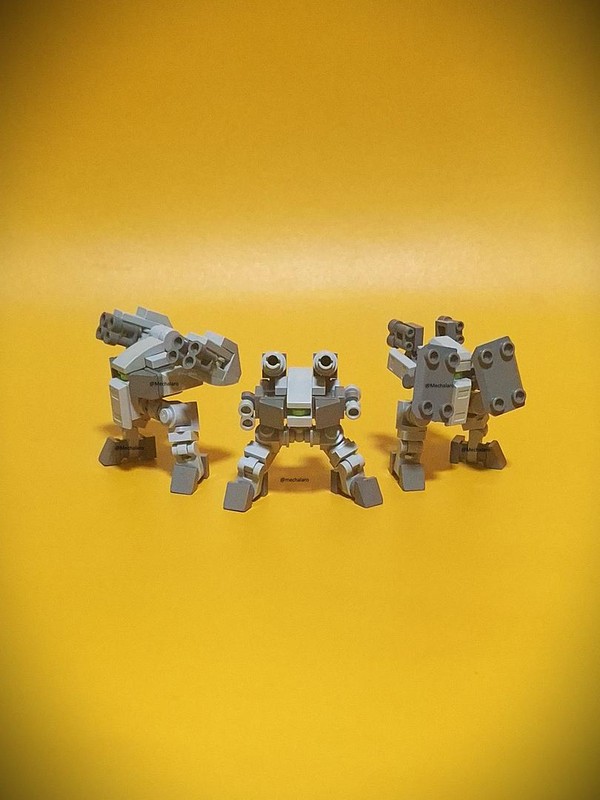 Lego Mini Mech Battalion Series 01