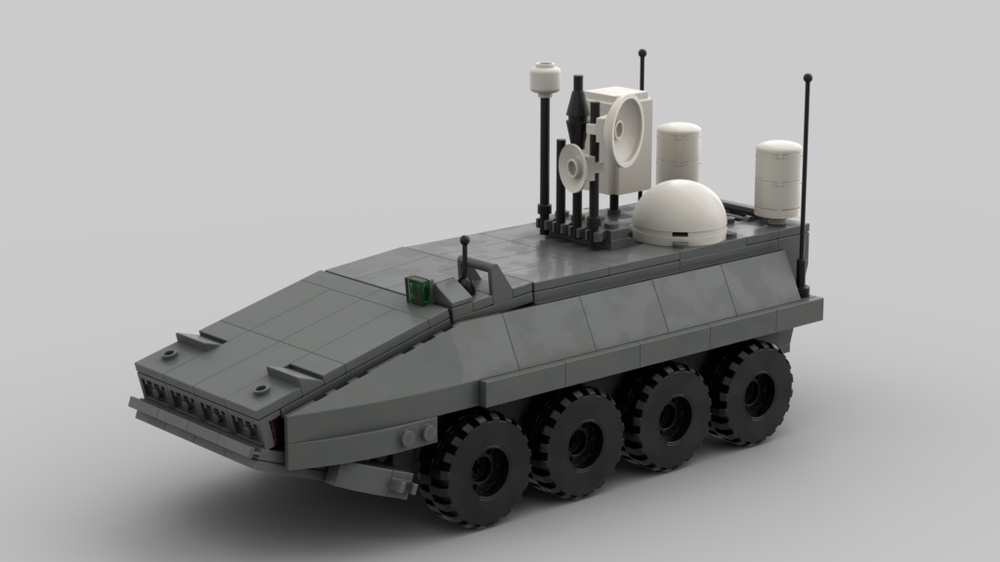 Lego Futuristic Electronic Warfare Vehicle