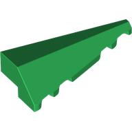 Lego Brick Wedged, Sloped 2 x 5 Right / Green