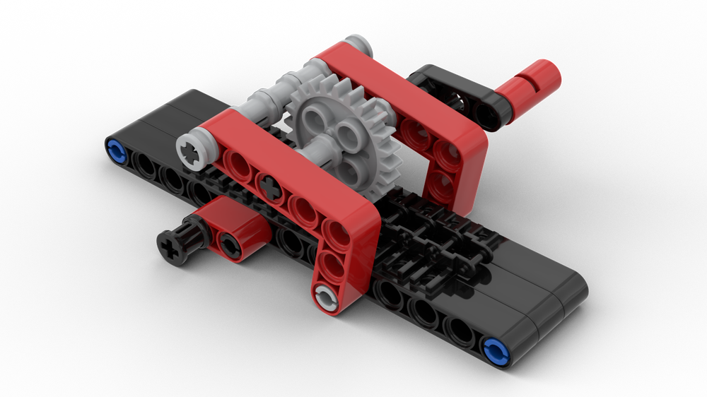 Lego Chain Gear Rack Mechanism
