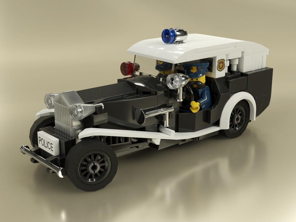 Lego Vintage Police Car