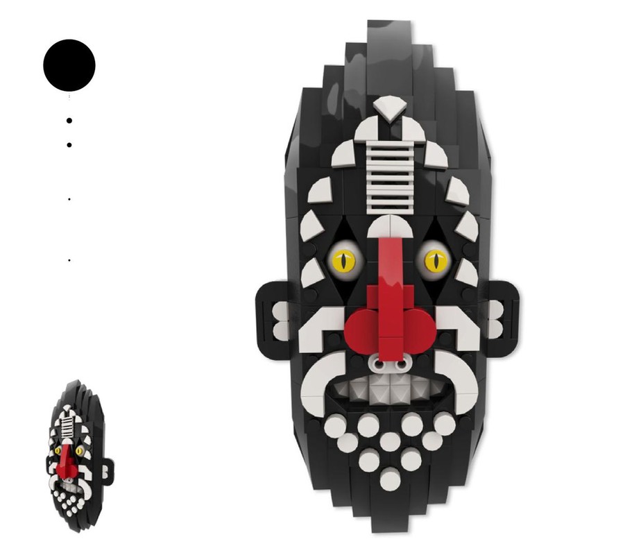 Lego 08 African Mask
