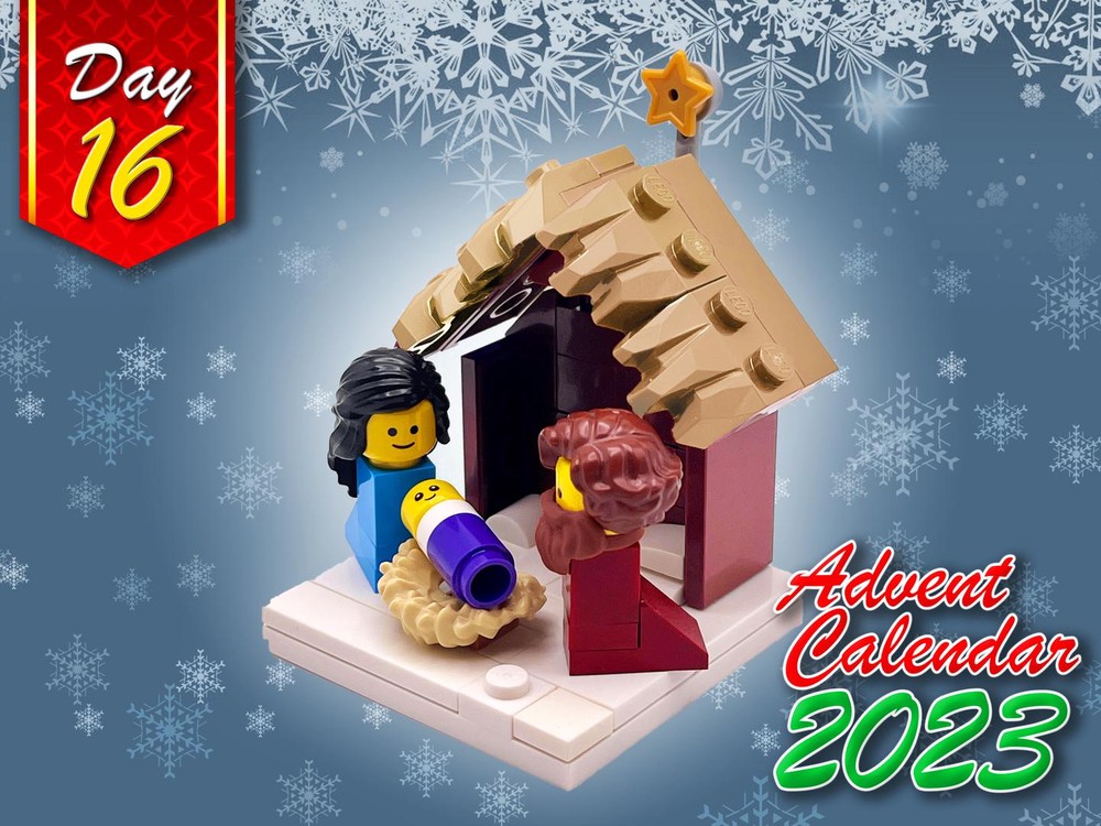 Lego Advent Calendar Day 16 - Nativity Scene