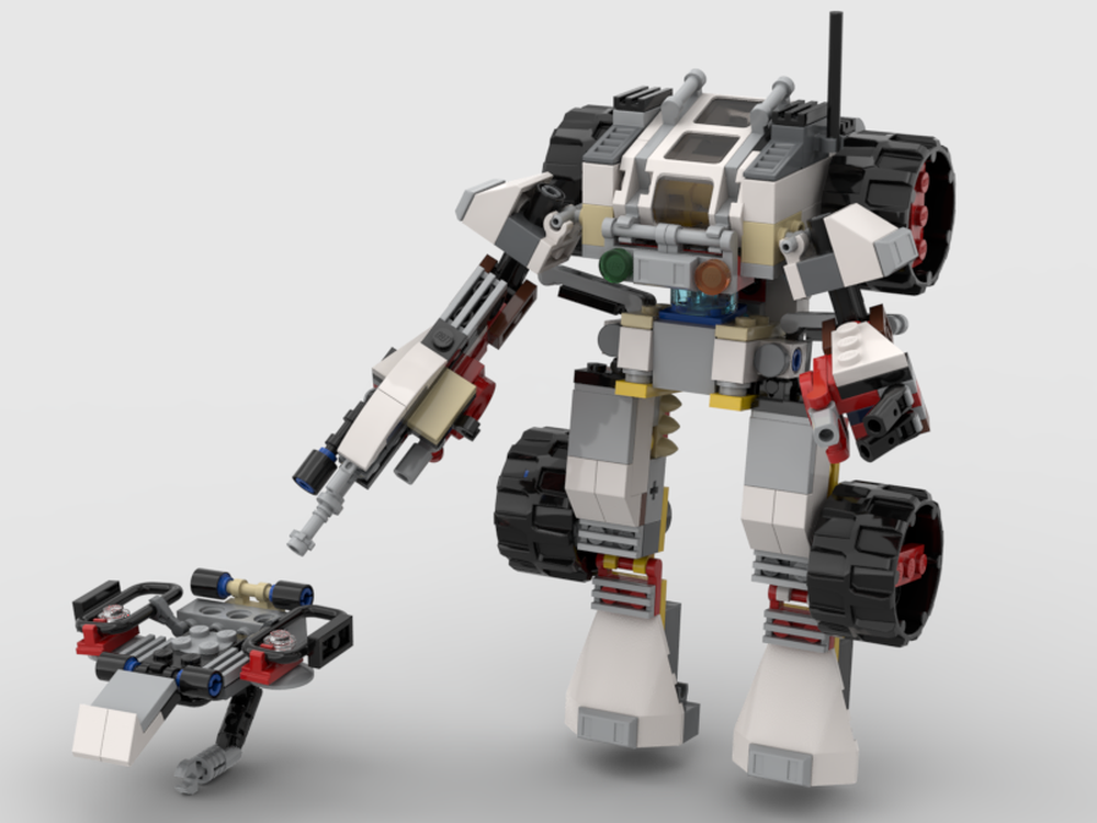 Lego Space Rover Mech Transformer - 31107 Alternate Build