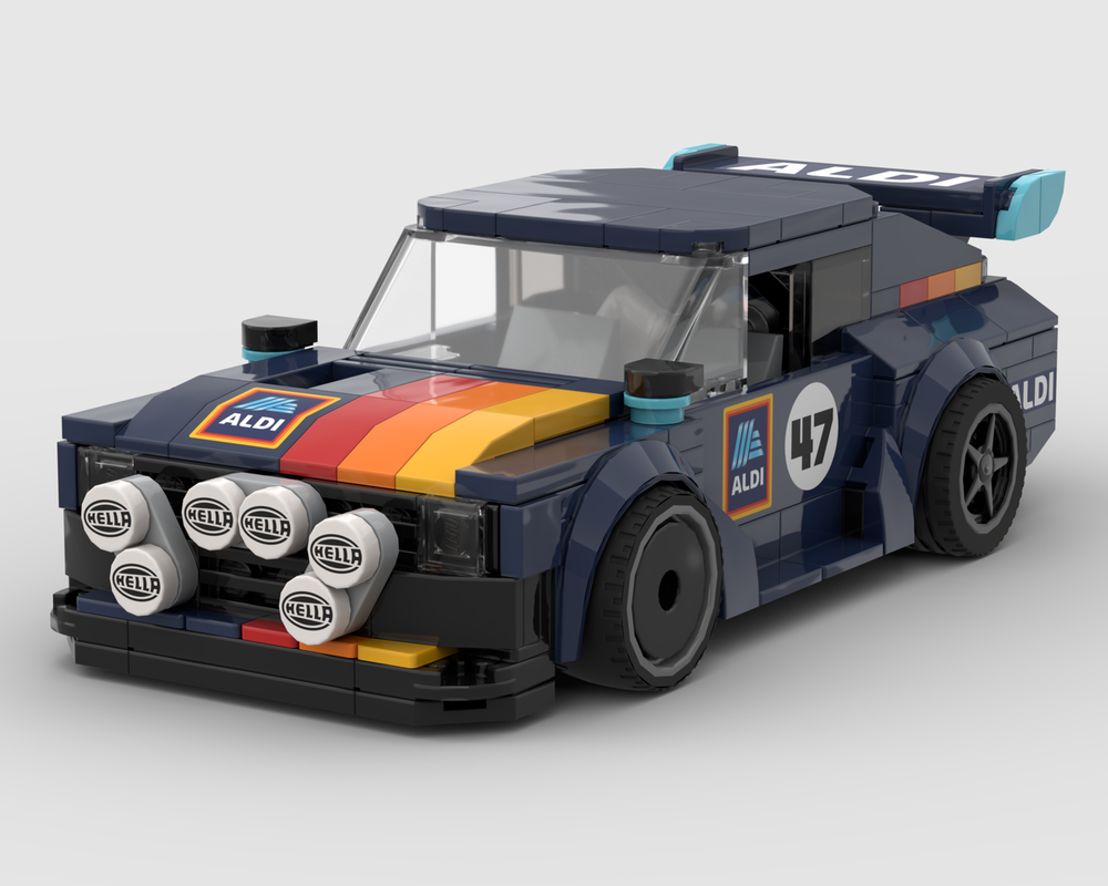 Lego 1985 Audi Quattro S1 Custom 'Aldi Quattro'
