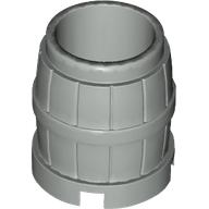 Lego Barrel 2 x 2 x 2 / Light Gray