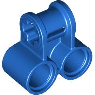 Lego Technic Axle and Pin Connector Perpendicular Double / Blue