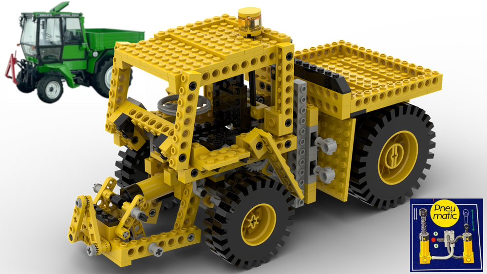 Lego 8862 C Model - Deutz Intrac 2004