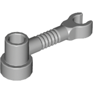 Lego Bar 1 x 3 [Clip / Anti-Stud] / Light Bluish Gray