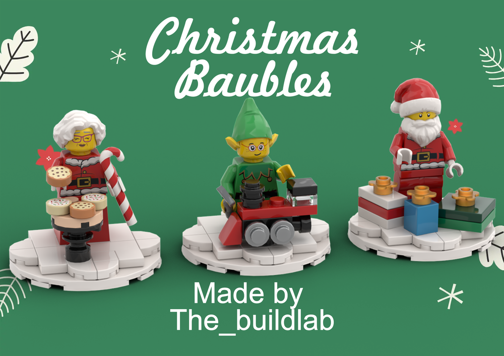 LEGO Christmas Baubles
