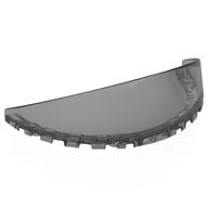 Lego Windscreen Curved 6 x 12 x 2 / Trans-Black