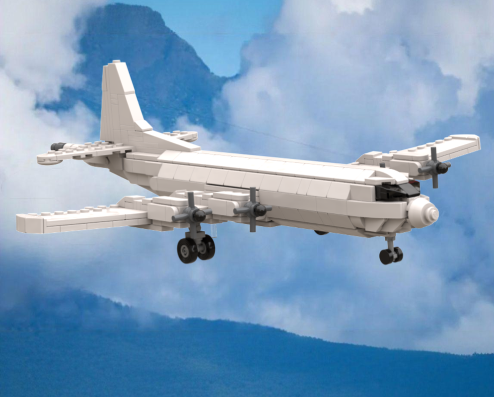Lego US Navy Lockheed P-3 Orion (1:100)
