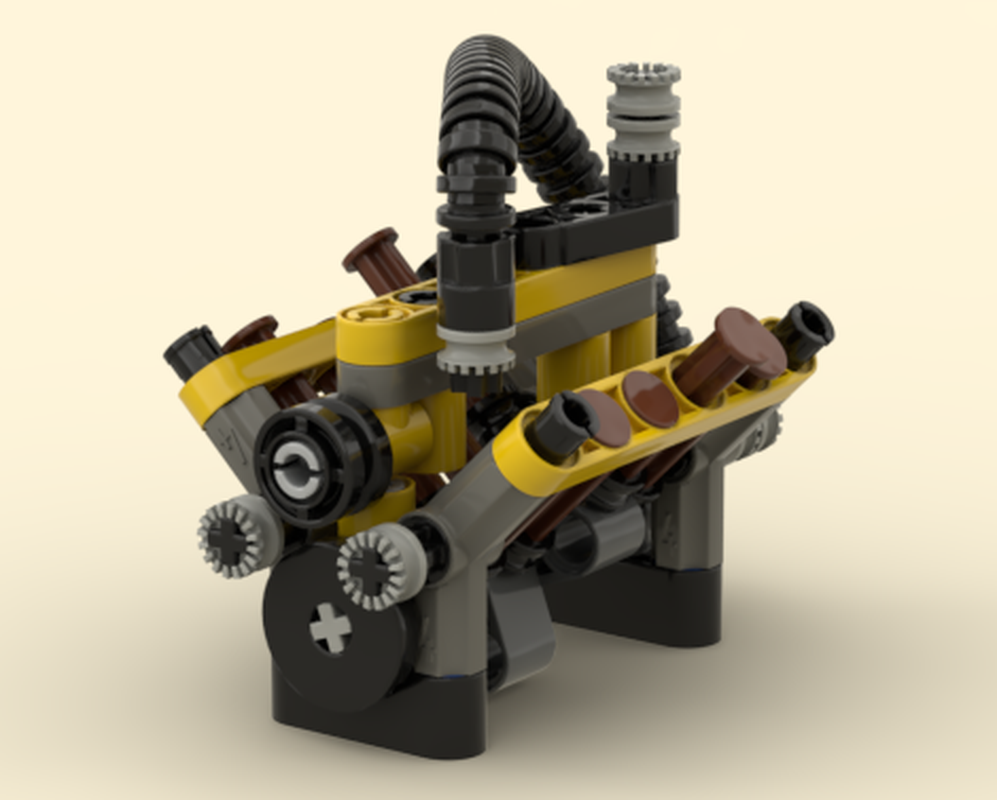 Lego Custom Technic V8