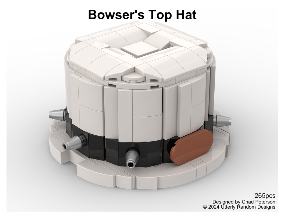 Lego The Mighty Bowser's Top Hat