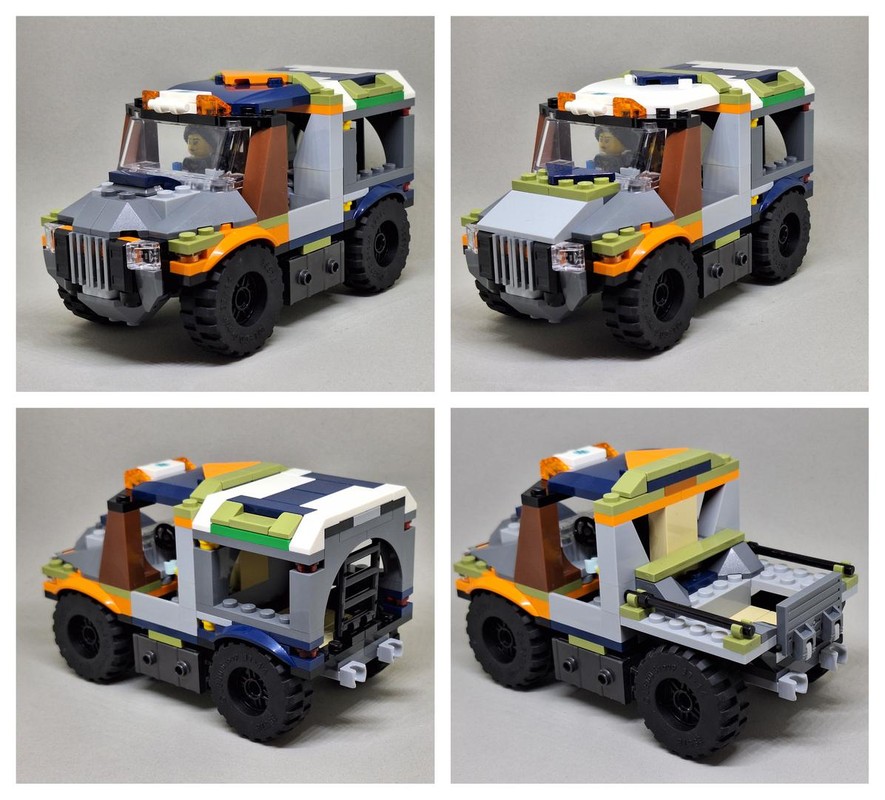 Lego 60426 Customizable Jungle Jeep