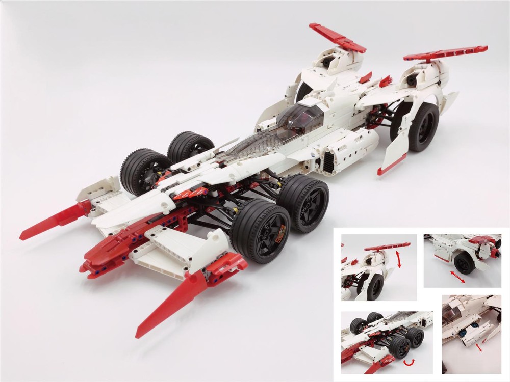 Lego F1 Future GPX Cyber Formula - Asurada