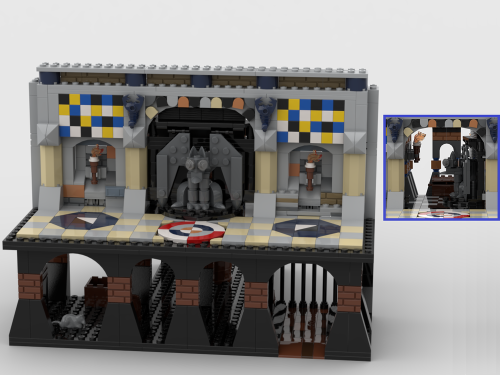 Lego Dungeon with Trap Doors