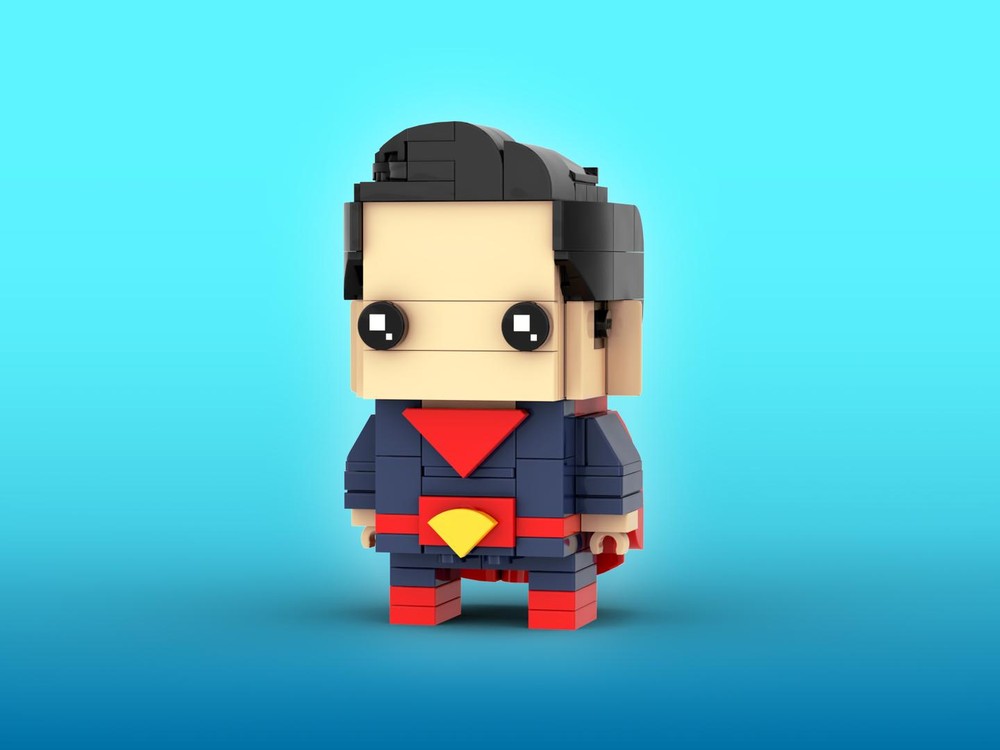 Lego Super Man Brickheadz LEGO MOC - Super Man & Lois