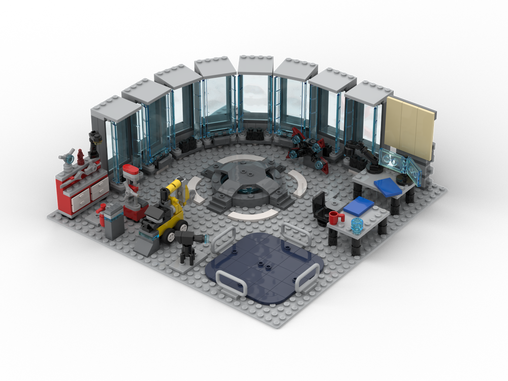 Lego Iron Man's Workshop