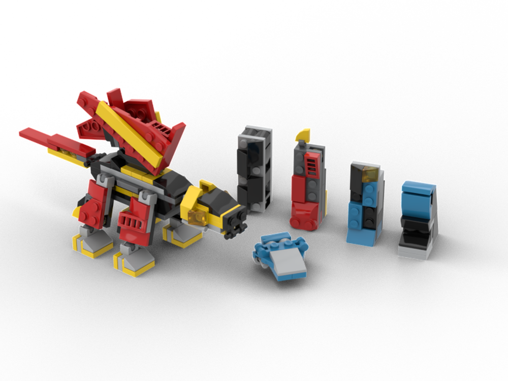 Lego Giant Robot Dino (goes to the city)