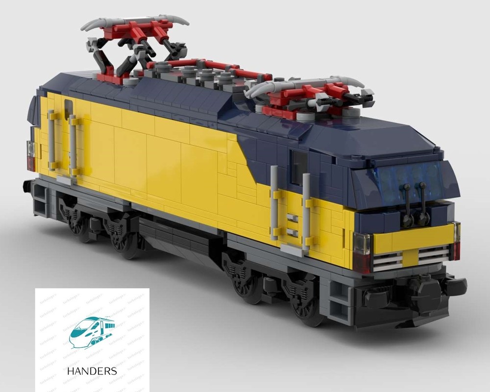 Lego Netherland Blue/Yellow Locomotive