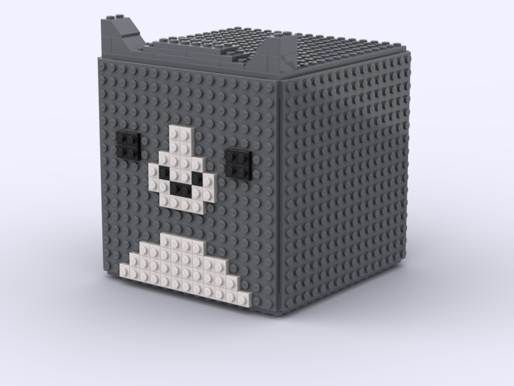 Lego Geometry dash cat