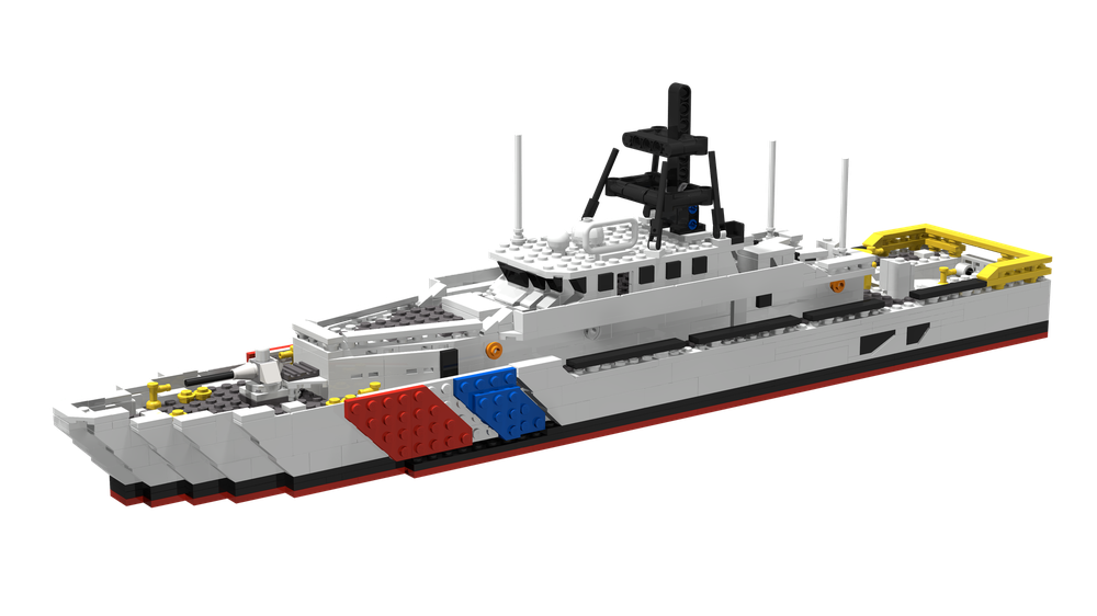 Lego Coast Guard 154ft Fast Response Cutter (FRC)