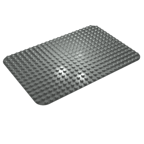 Lego Duplo Baseplate 16 x 24 / Light Gray