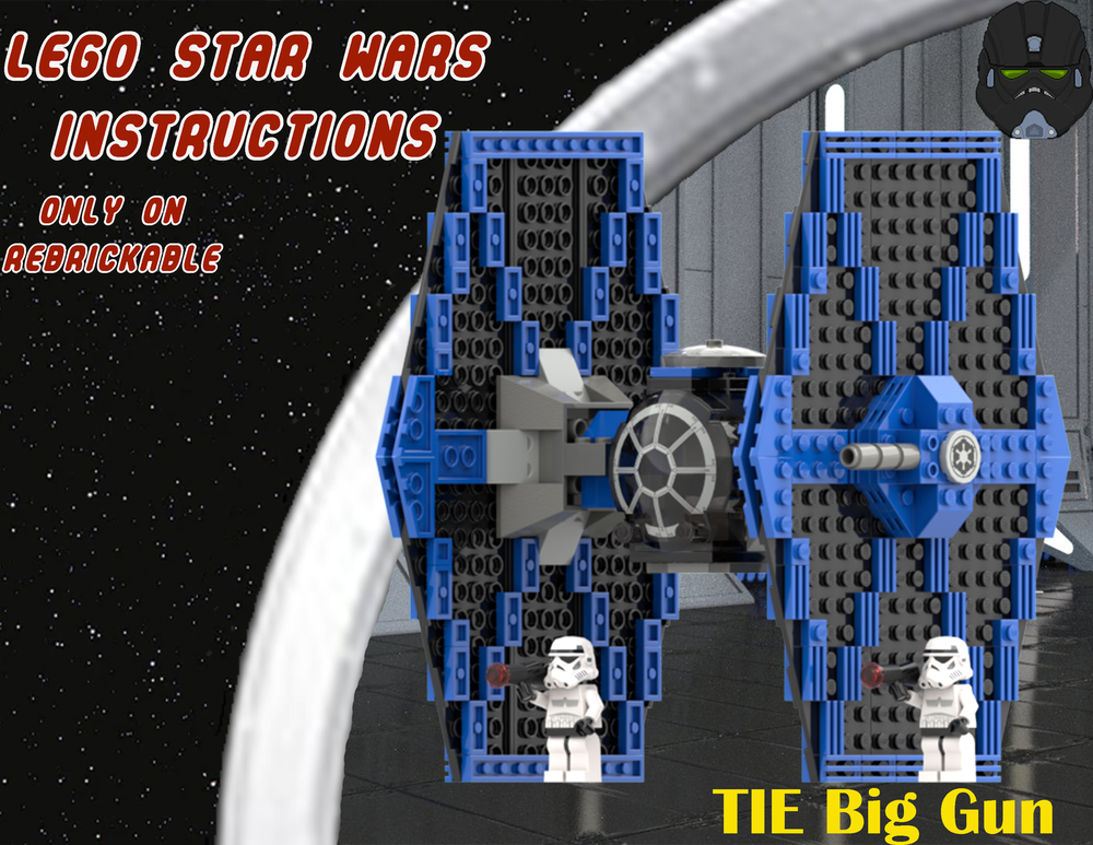 Lego Classic-Style TIE "BigGun"