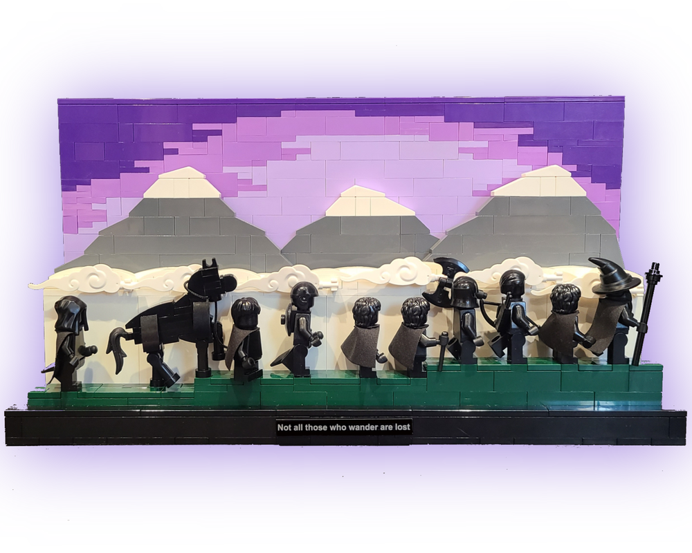 Lego The Fellowship - Not all those who wander are lost