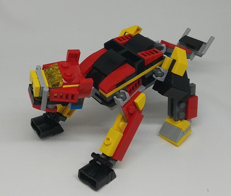 Lego 31124 Cybertooth (Zoid-type alt)