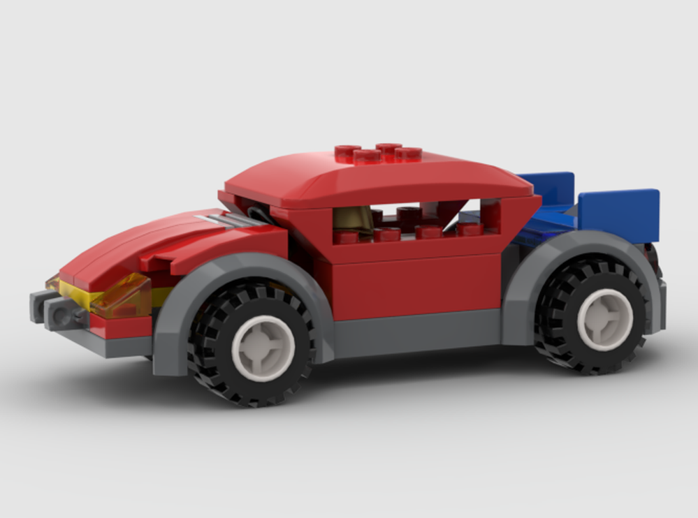Lego 60001 Fire Chief Hot Rod