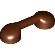 Lego Bar 1 x 3 (Radio Handle, Phone Handset) / Reddish Brown