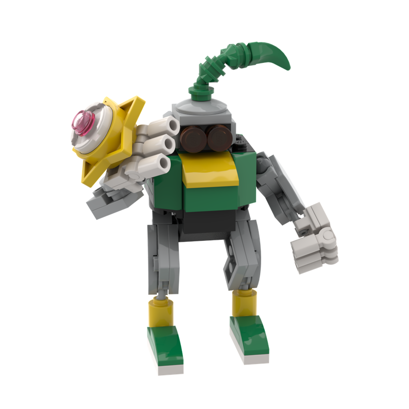 Lego Heavy Shinobi from Sonic Mania