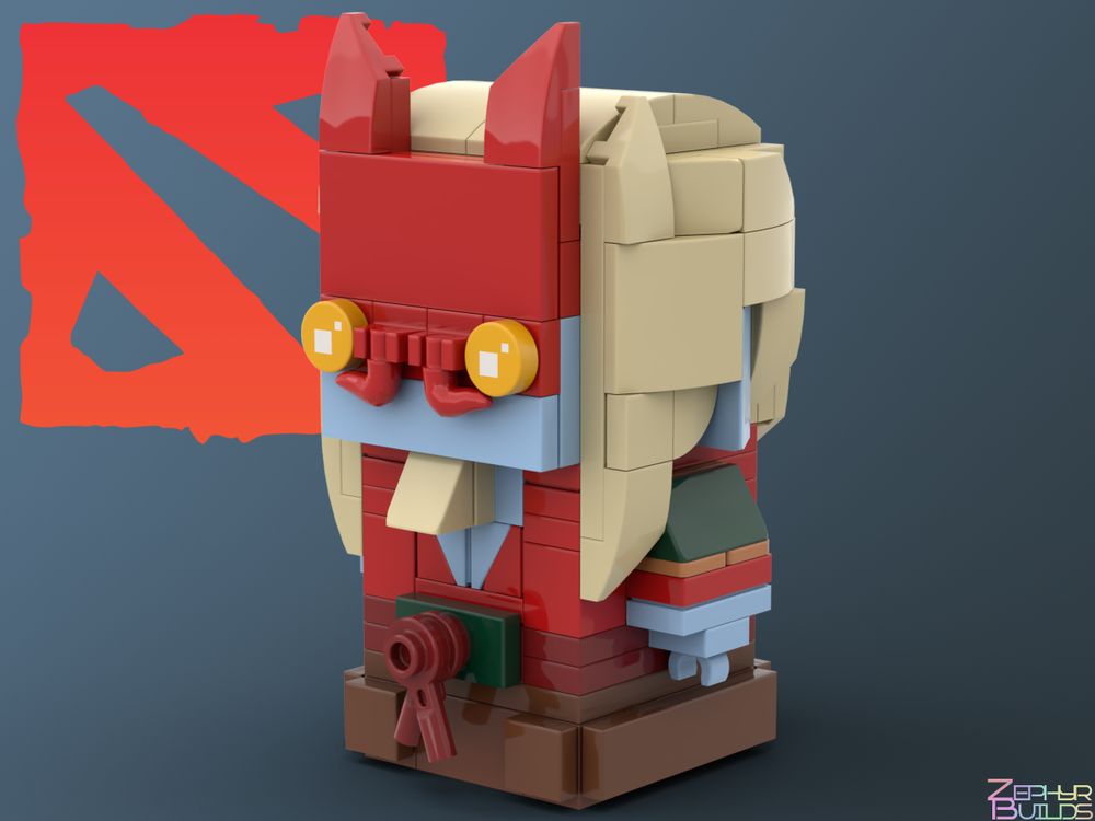 Lego DOTA 2 Grimstroke Brickheadz