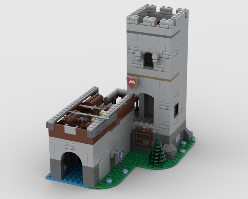 Lego 10305 Rebuild - Lion Knights Watchtower
