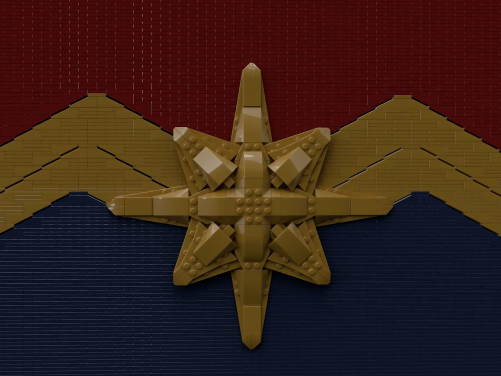 Lego Captain Marvel Logo