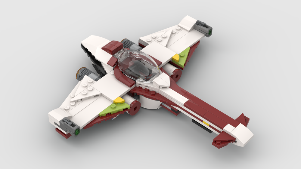 Lego Obi-Wan Kenobi's Z-95 Headhunter (75333 Alternate Build)