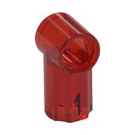 Lego Technic Axle and Pin Connector Angled #1 / Trans-Red