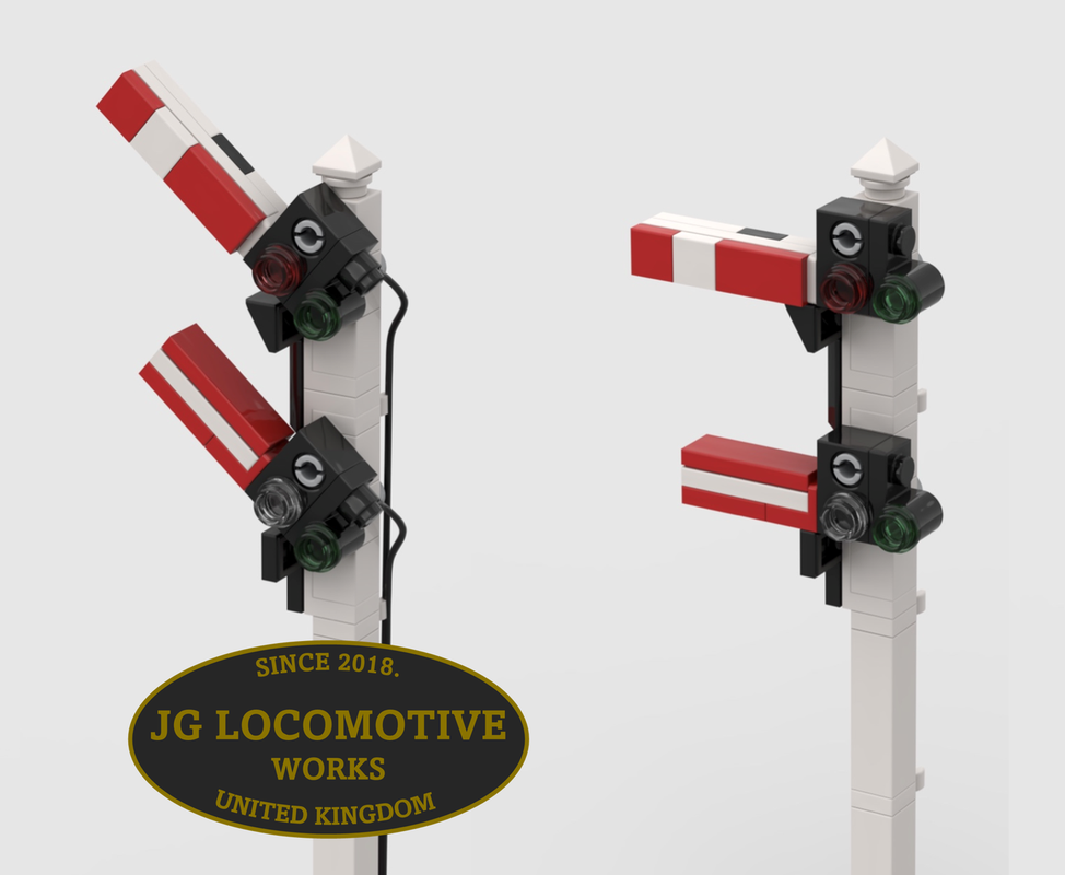 Lego British Rail Semaphore Shunt Signals