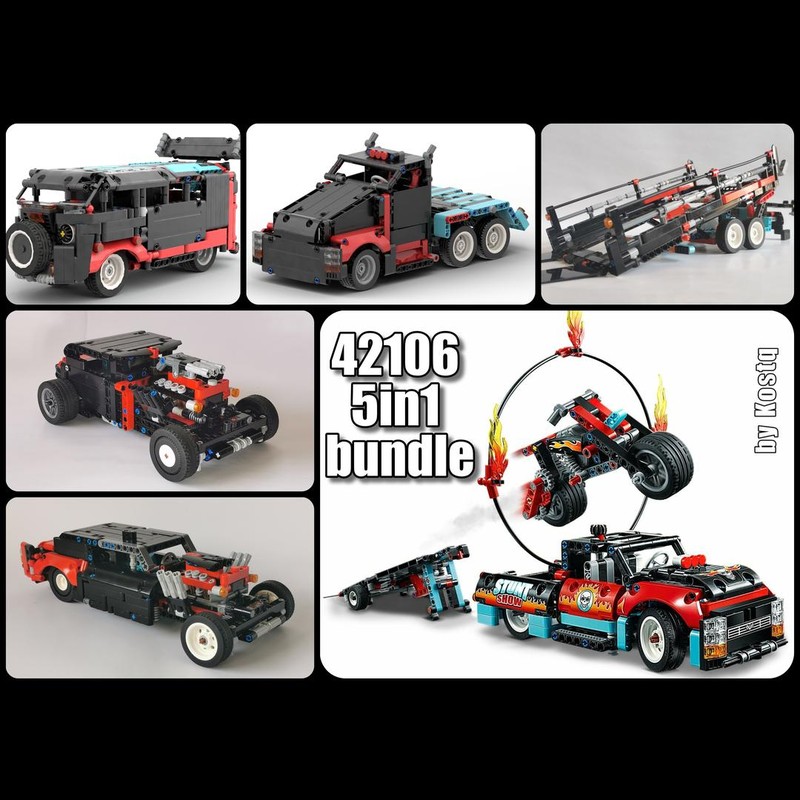 Lego 42106 Stunt Show 5in1 bundle