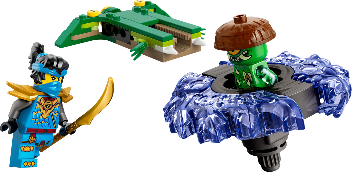 Lego Nya vs. Mutation Monster Spinner