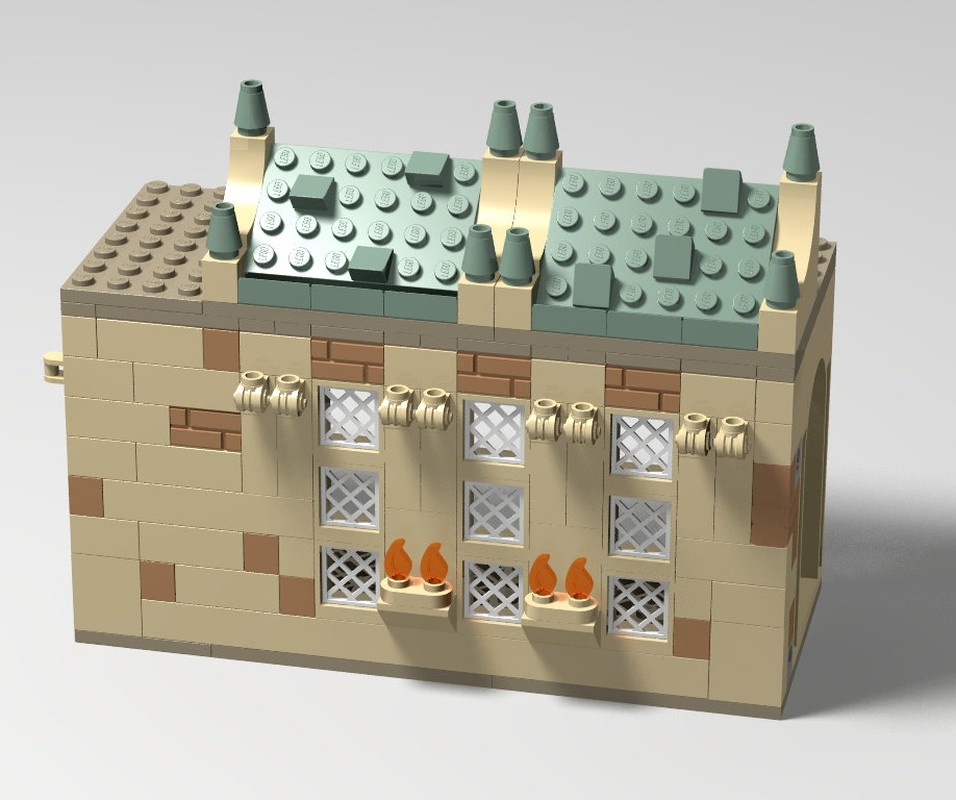 Lego modular fluffy's corridor