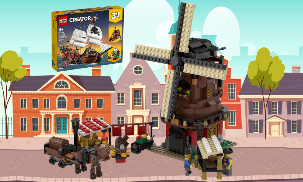 Lego Windmill Market
