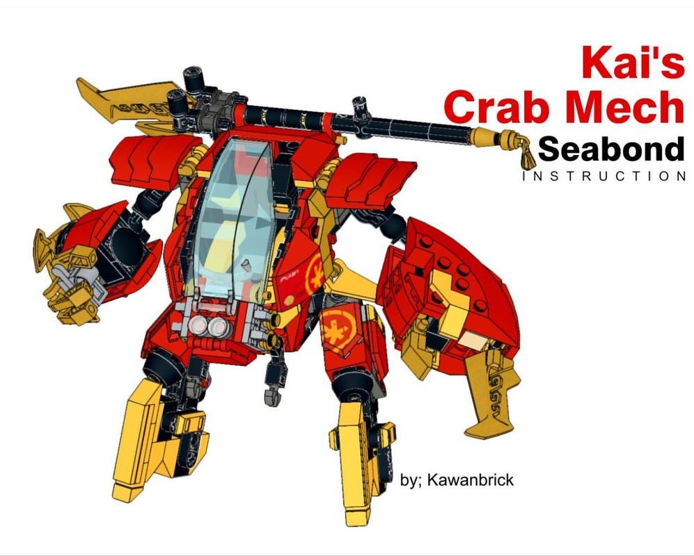 Lego Kai's Crab Mech