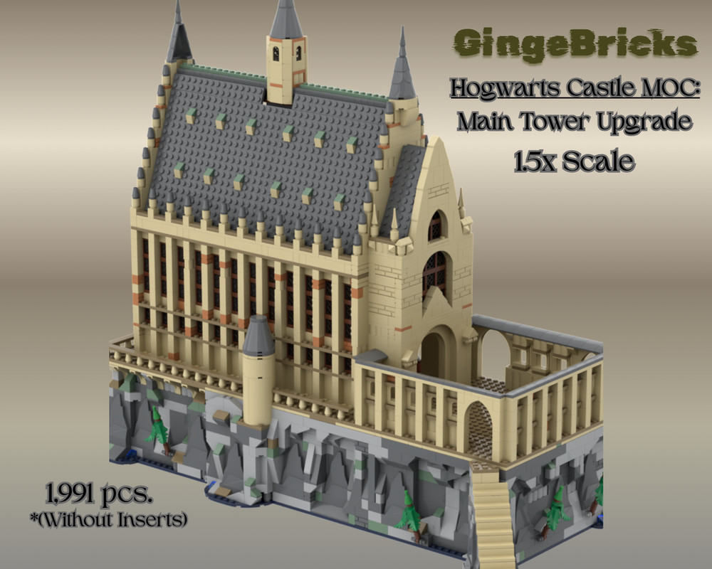 Lego 76435 Great Hall Upgrade