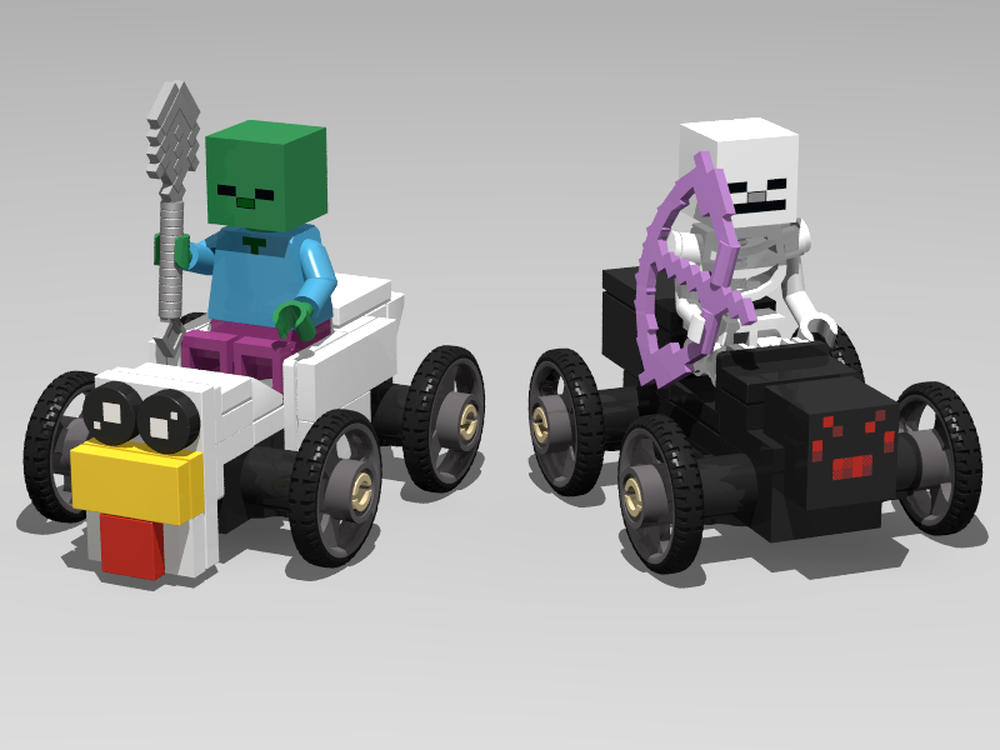 Lego Chicken and Spider Jockey Soap Boxes